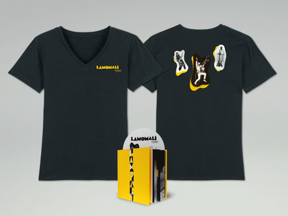 Pack CD + T-Shirt (femme ou homme) / Album Lamomali Totem / Lamomali