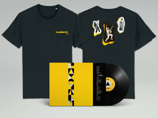 Pack LP + T-Shirt (femme ou homme) / Album Lamomali Totem / Lamomali